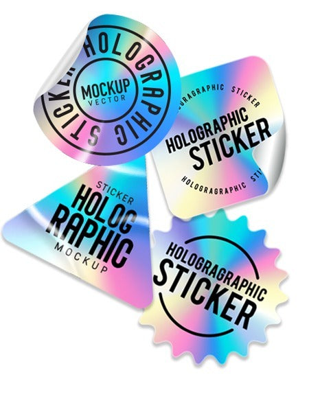 Custom Holographic Stickers - Kustominds